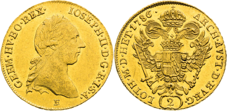 Imperial ducat, 1786